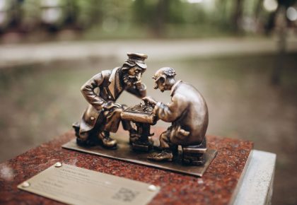 Міні-скульптура «Київські шахи»