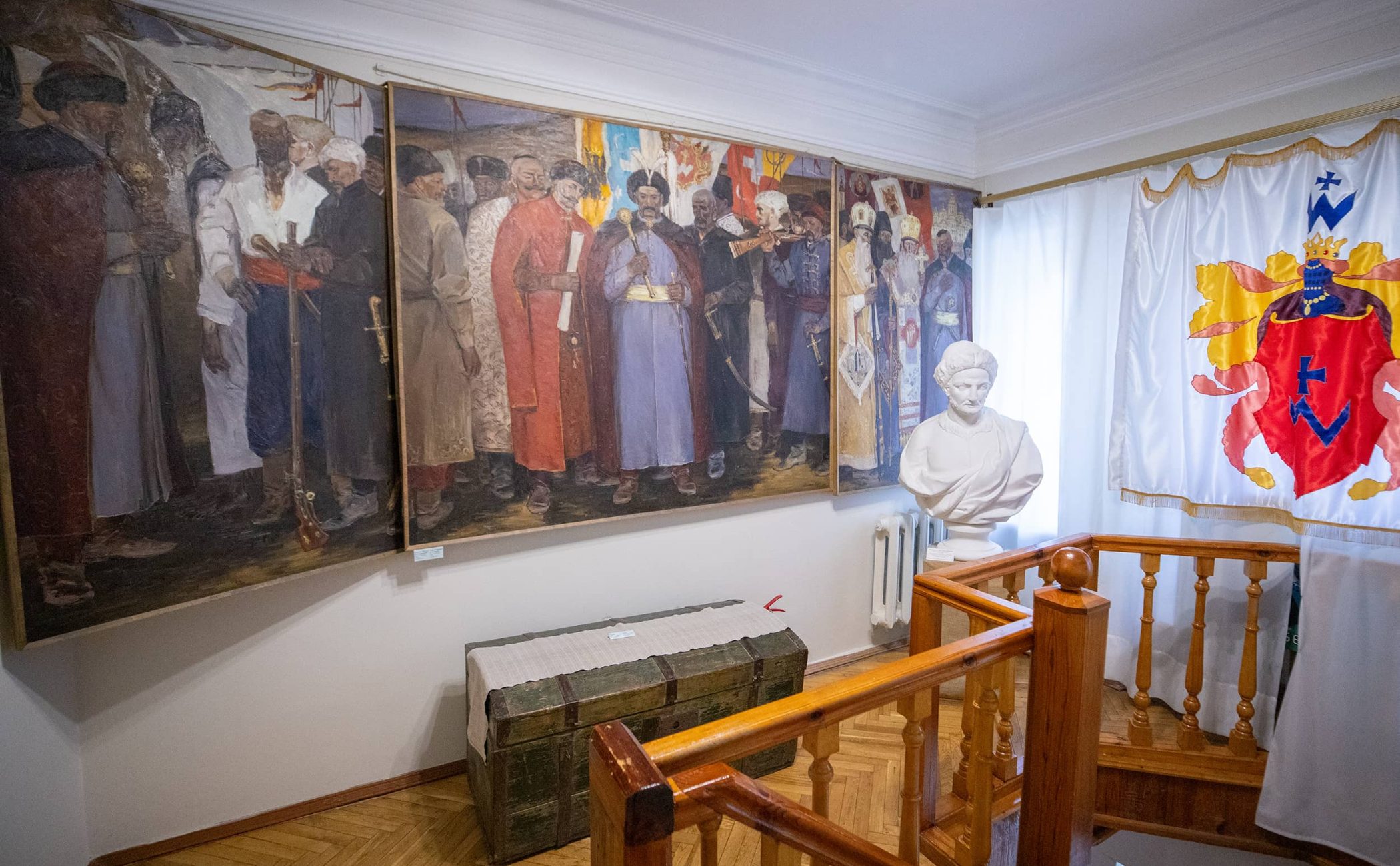 Експозиція музею Гетьманства
