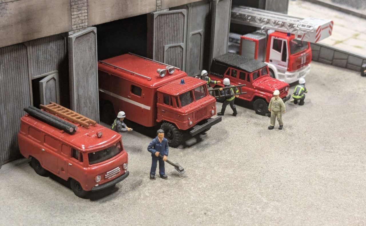 Пожежна частина - Музей мініатюри Miniland.UA