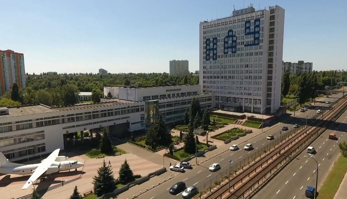 Національний авіаційний університет з висоти польоту