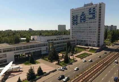 Національний авіаційний університет з висоти польоту