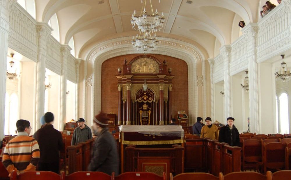 Синагога Бродського всередині