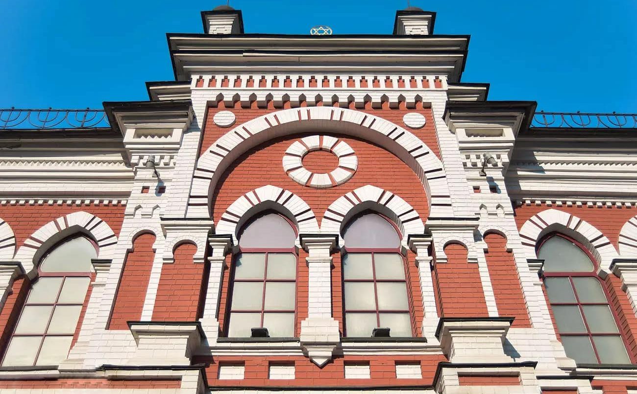 Фасад Синагоги Розенберга