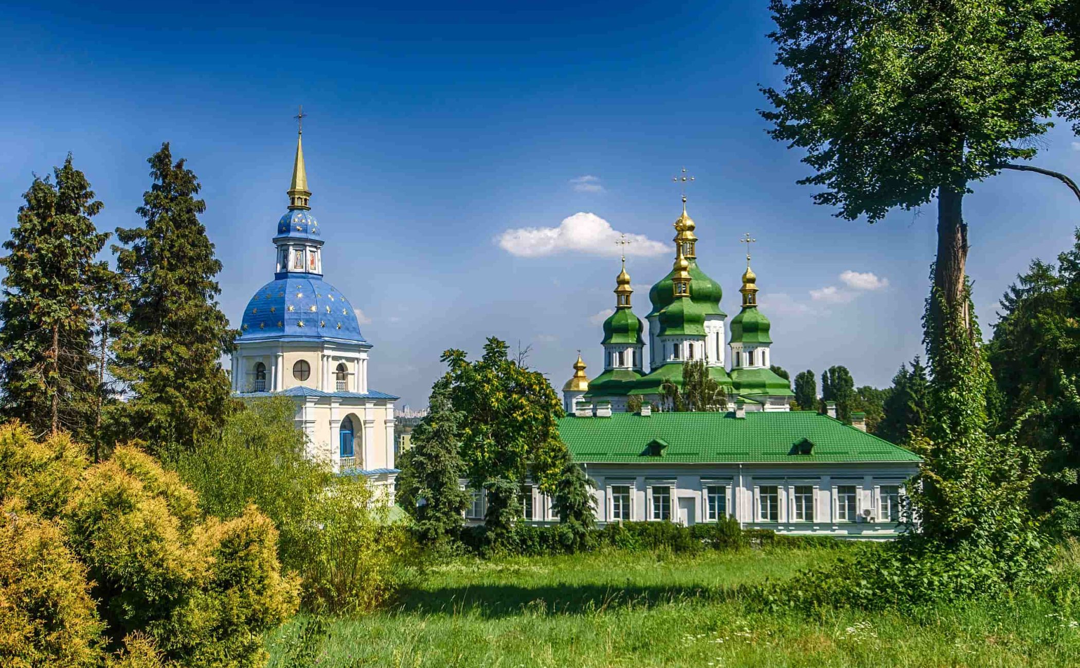Територія Видубицького монастиря