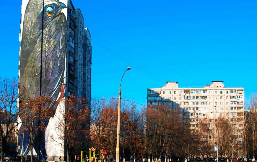 Мурал «Стриж» у Києві