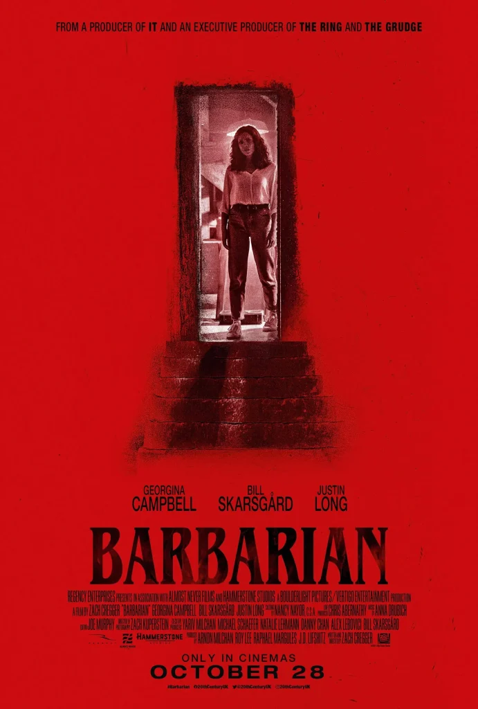 ТОП-15 фільмів на Геловін - Варвар (Barbarian) — 2022